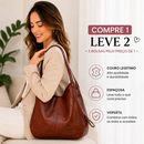 Bolsa Vintage Elegance - Couro Legítimo (Compre 1 Leve 2)